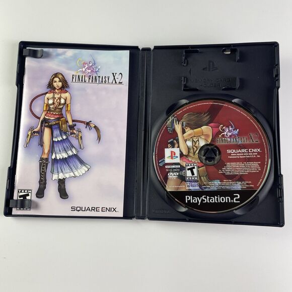 Final Fantasy X-2 (Sony PlayStation 2, 2003) PS2 Complete with Registration Card - Picture 8 of 12